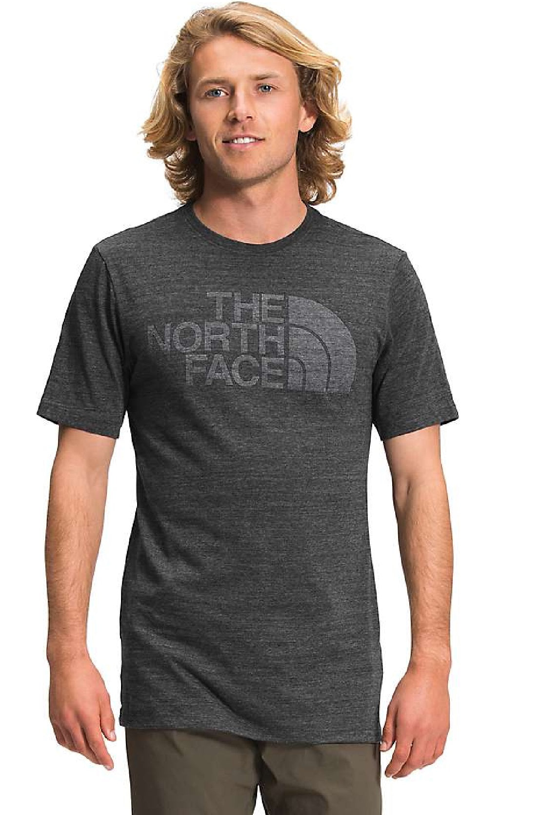 The North Face Men's Half Dome Tri Blend Tee Black Size Small