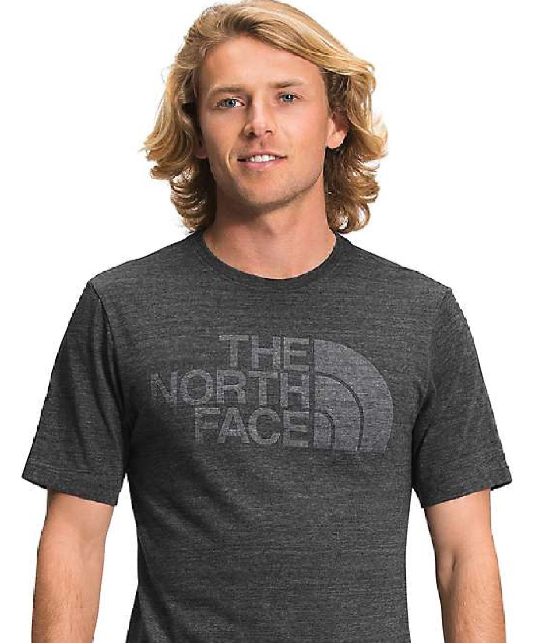 The North Face Men's Half Dome Tri Blend Tee Black Size Small