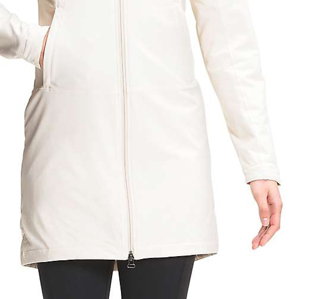 The North Face Women's Shelbe Raschel Hooded White Size Large