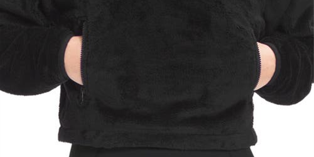 The North Face Women's Osito Zip Fleece Hoodie Black Size Large