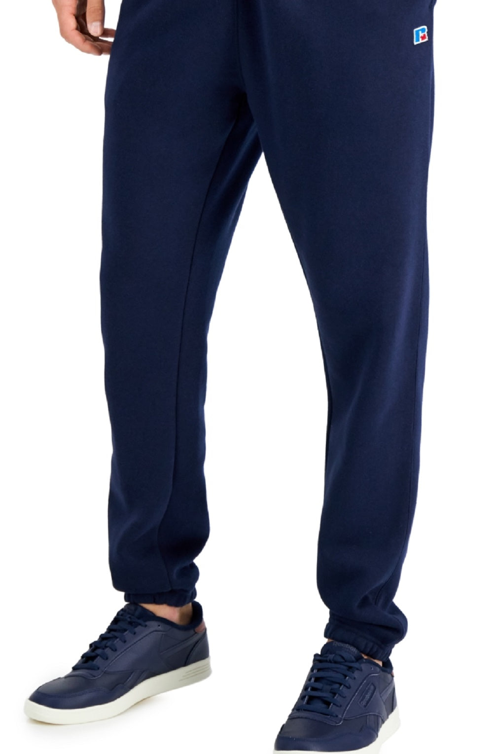 Russell Athletic Men's Fleece Drawstring Pants Blue Size Large