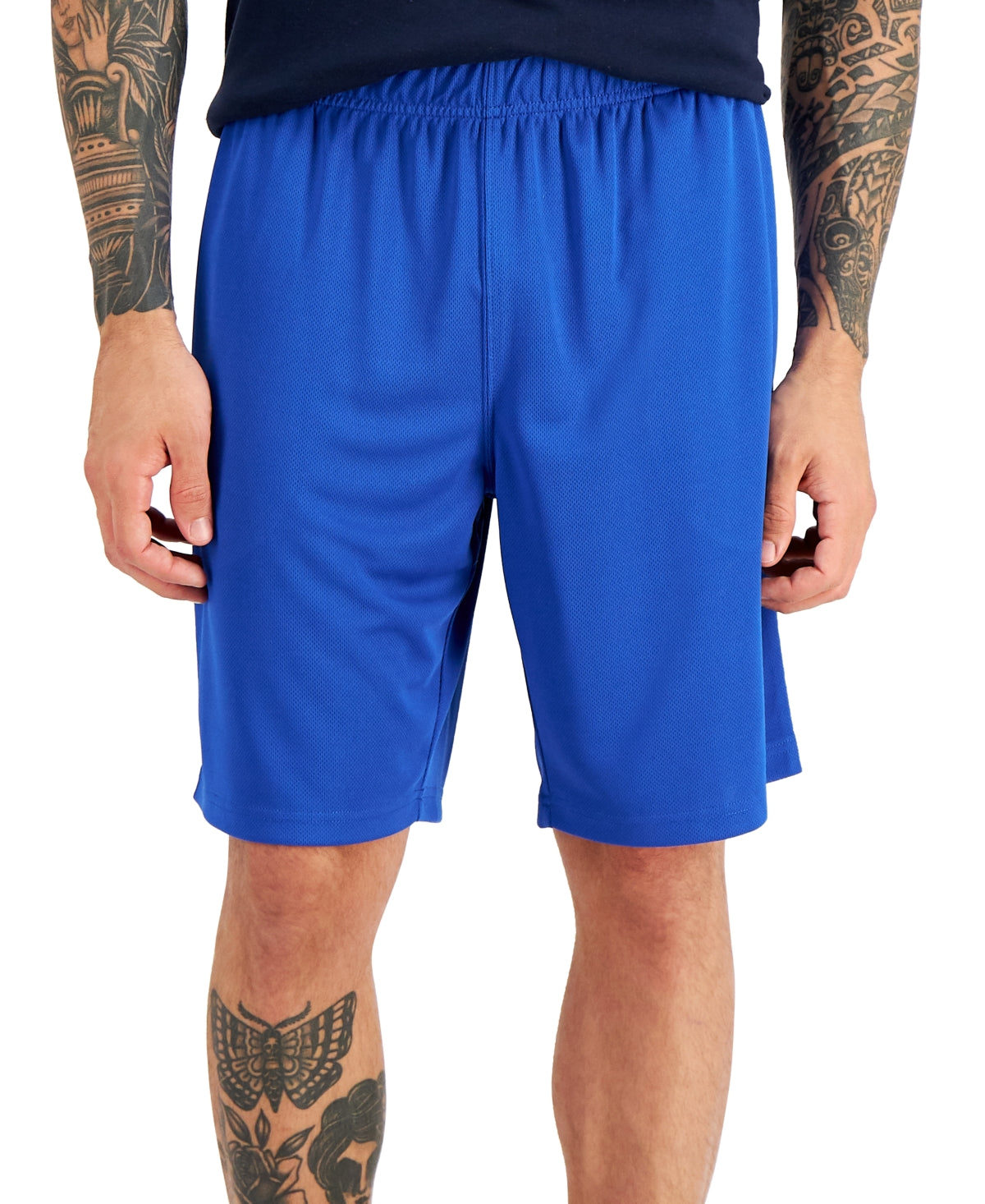 Russell Athletic Men's Mesh Performance 9 Shorts Blue Size Large