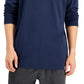 Russell Athletic Men's Essential Long Sleeve T-Shirt Blue Size Large