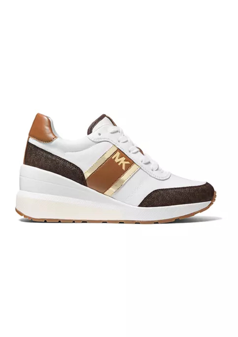 Michael Kors Women's Mabel Trainer Sneaker Brown Size 7