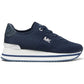Michael Kors Women's Monique Knit Sneaker Blue Size 7