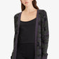 Sanctuary Women's Open Front Camo Cardigan Green Size Small