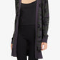 Sanctuary Women's Open Front Camo Cardigan Green Size Small