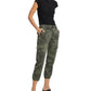 Sanctuary Women's Rebel Camo Print Pants Green Size 28