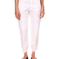 Sanctuary Women's Rebel Crop Stretch Cotton Pants White Size 34