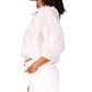 Sanctuary Women's Don't Forget Cotton Blouse White Size Large