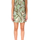 Sanctuary Women's Palm Leaf Camo Print Stretch Organic Cotton Minidress Green Size Large