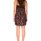 Sanctuary Women's Lakeside Floral Babydoll Dress Brown Size Medium