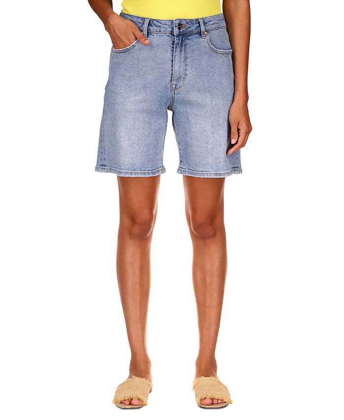 Sanctuary Women's Denim Bermuda Shorts Blue Size 31