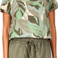 Sanctuary Women's The Perfect Print T-Shirt Green Size Small