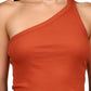 Sanctuary Women's Hot Shot One Shoulder Tank Brown Size Medium