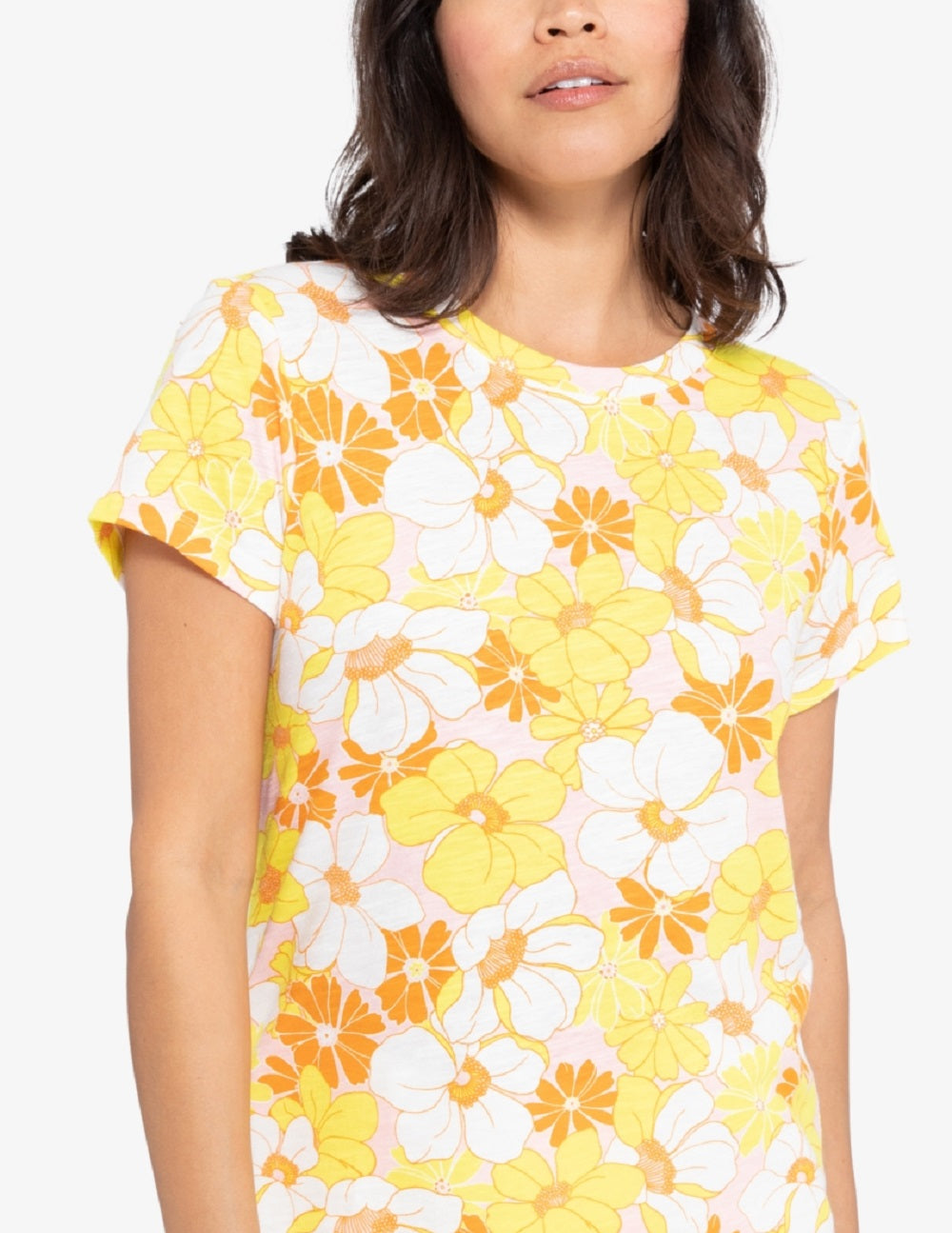 Sanctuary Women's The Perfect Print T-Shirt Pink Size X-Small