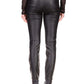 Sanctuary Women's Hayden Tie Waist Faux Leather Pants Black Size Medium