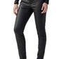 Sanctuary Women's Hayden Tie Waist Faux Leather Pants Black Size Medium