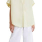 French Connection Women's Boxy Short Sleeve Top Yellow Size X-Small