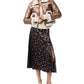 French Connection Women's Balia Faux Leather With Faux Fur Trim Jacket Brown Size 8