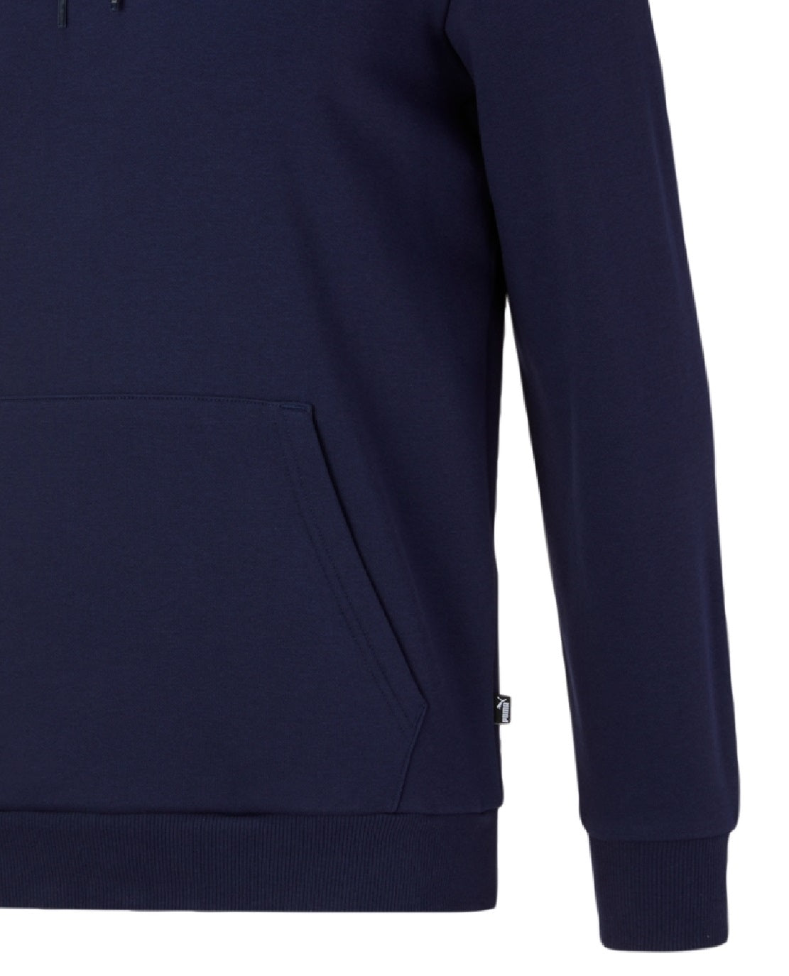 Puma Men's Embroidered Logo Hoodie Blue Size Small