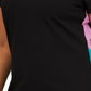Puma Women's Lava Colorblocked Round Neck Mini Dress Black Size 2X