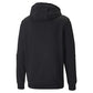 Puma Men's Gold Logo Tape Fleece Sweatshirt Black Size Small