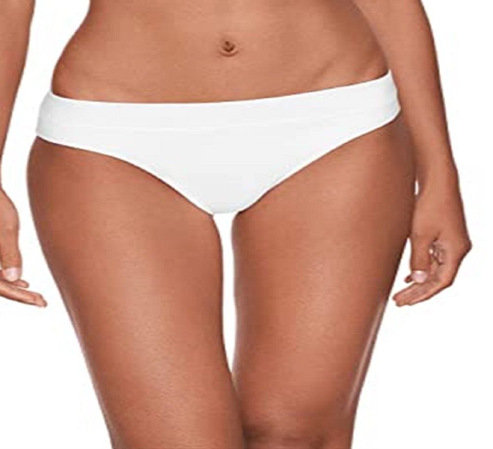 Ralph Lauren Women's Beach Club Solid Ruffle Underwire Bra Top White Size 4