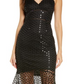 Lulus Chance Encounter Sequin Cocktail Dress in Black Size Small
