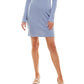 Ultra Flirt Junior's Cardigan Knit Bodycon Dress Purple Size Large