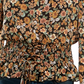 Ultra Flirt Junior's Off The Shoulder Floral Print Top Black Size Medium