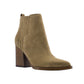 Marc Fisher Women's Matter Block Heel Booties Brown Size 8.5 M