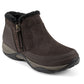 Easy Spirit Women's Epic Water Resistant Ankle Boot Brown Size 7.5 M