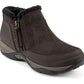Easy Spirit Women's Epic Water Resistant Ankle Boot Brown Size 8 M