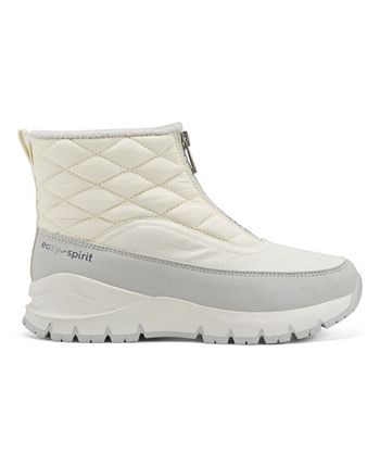 Easy Spirit Women's Wistar Cold Weather Booties Shoes White Size 6.5 M