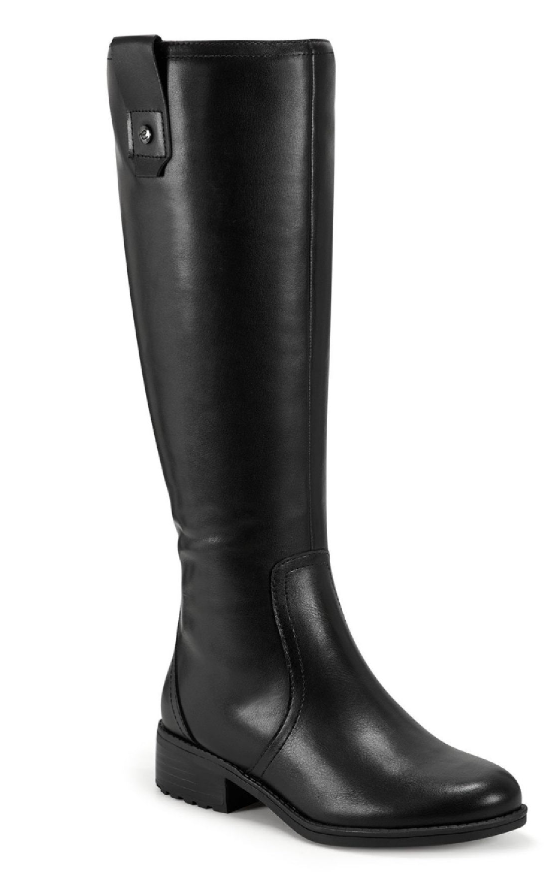 Easy Spirit Women's Rhonda Regular Calf Riding Boots Black Size 8.5 M