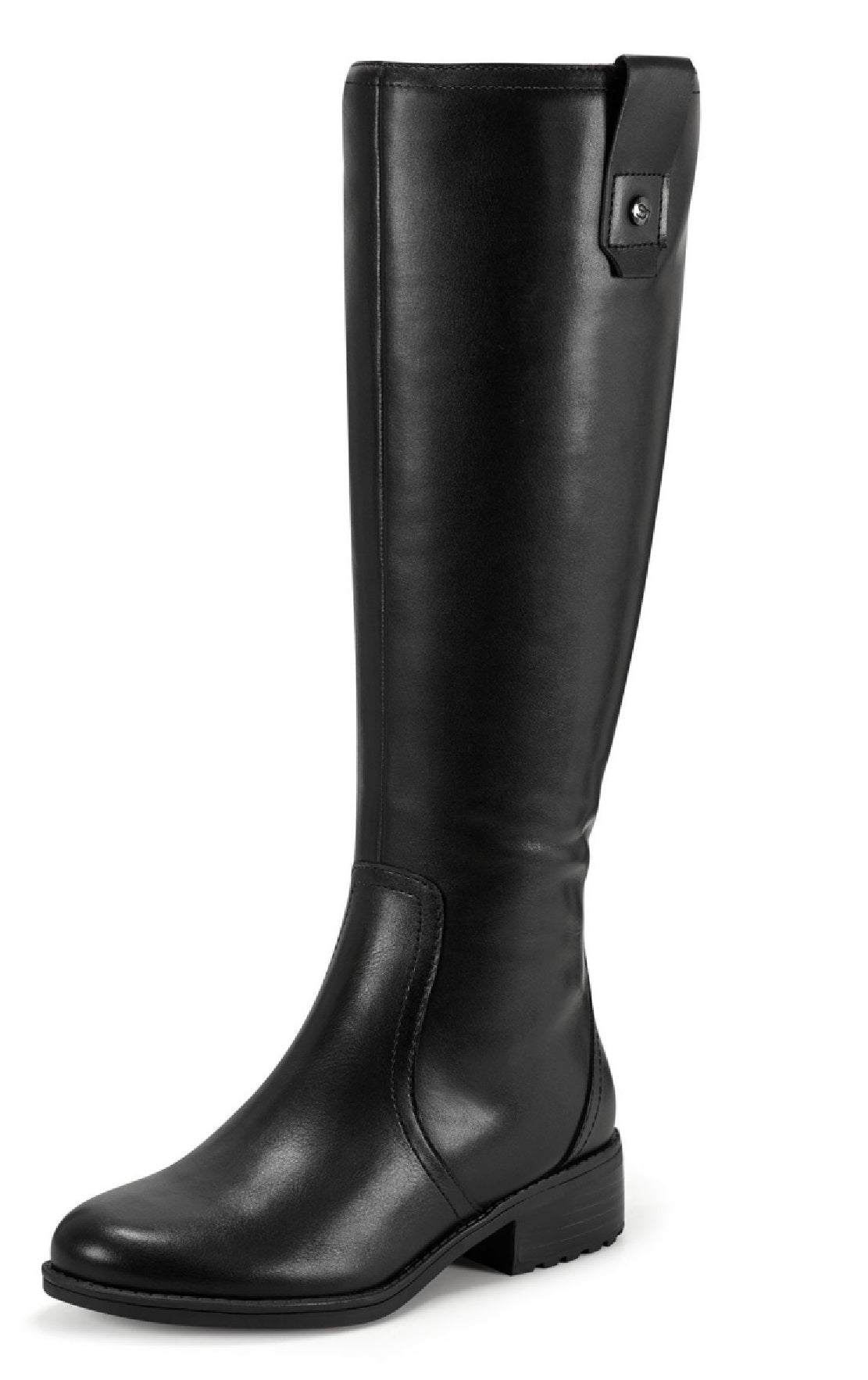 Easy Spirit Women's Rhonda Regular Calf Riding Boots Black Size 8.5 M
