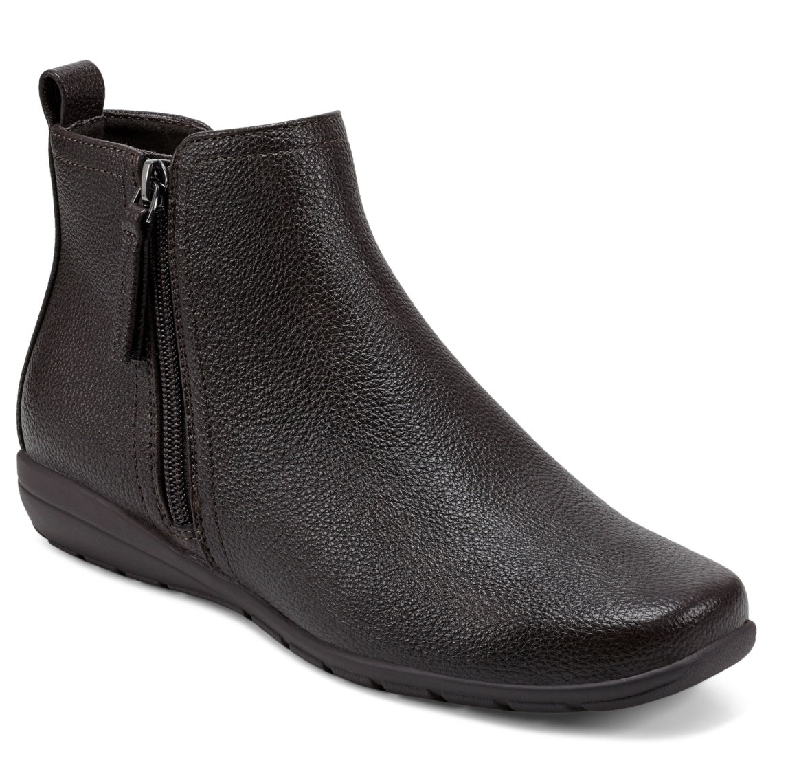 Easy Spirit Women's Aleena Casual Round Toe Booties Brown Size 9 W