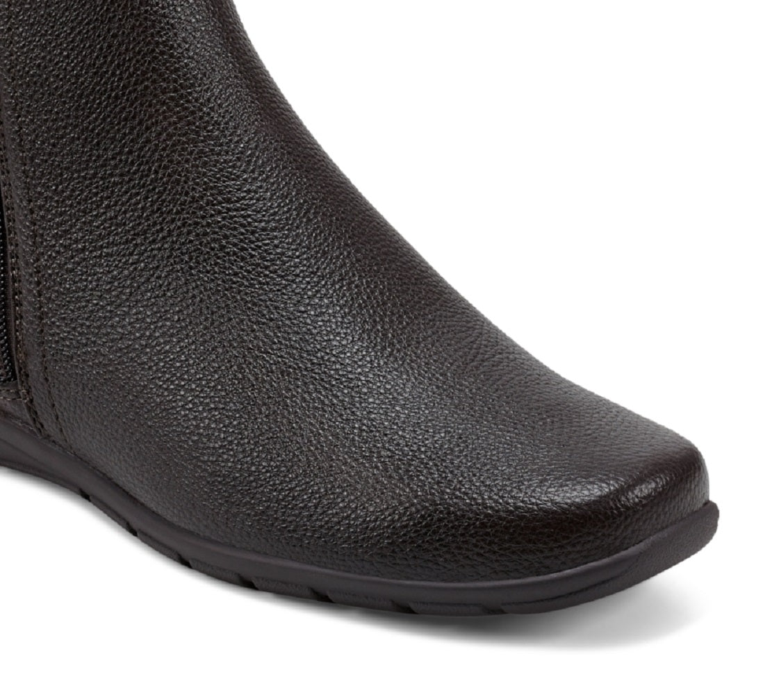 Easy Spirit Women's Aleena Casual Round Toe Booties Brown Size 9 W