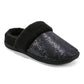 Easy Spirit Women's Siesta Slip On Arch Support Slippers Black Size 7