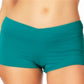 Anne Cole Women's Wrap Front Shorty Swim Bottoms Swimsuit Green Size Medium