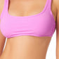 California Waves Junior's Bralette Bikini Top Swimsuit Purple