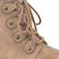 White Mountain Women's Holly Lace Up Booties Brown Size 10 M