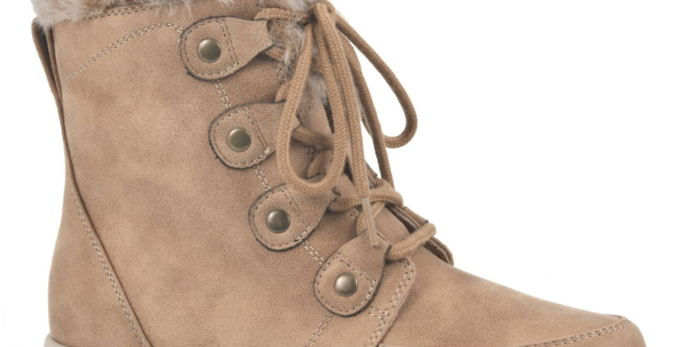 White Mountain Women's Holly Lace Up Booties Brown Size 10 M
