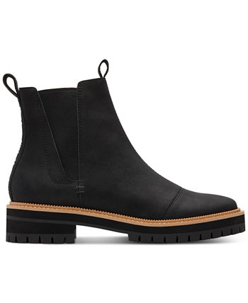 Toms Women's Dakota Chelsea Boot Black Size 7.5