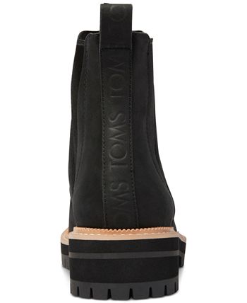 Toms Women's Dakota Chelsea Boot Black Size 7.5