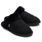 Toms Women's Valeri Faux Fur Lined Slip on Cozy Slippers Black Size 8
