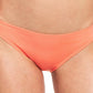 Roxy Junior's Beach Classics Bikini Bottoms Swimsuit Orange Size M