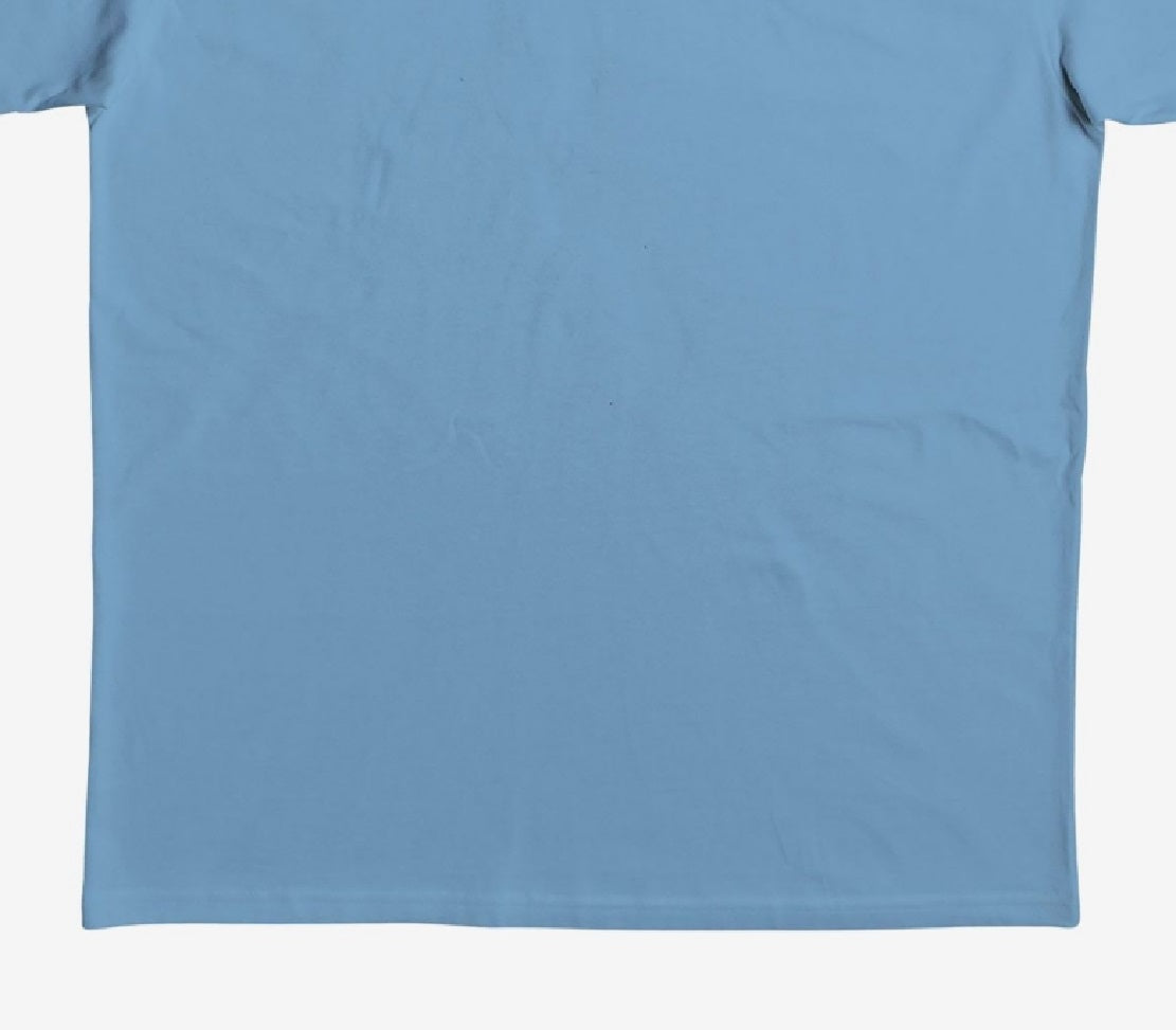 Quiksilver Waterman Men's Palm Wave T-Shirt Blue Size Small