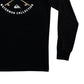 Quiksilver Waterman Men's Long Sleeve Hook T-Shirt Black Size XX-Large